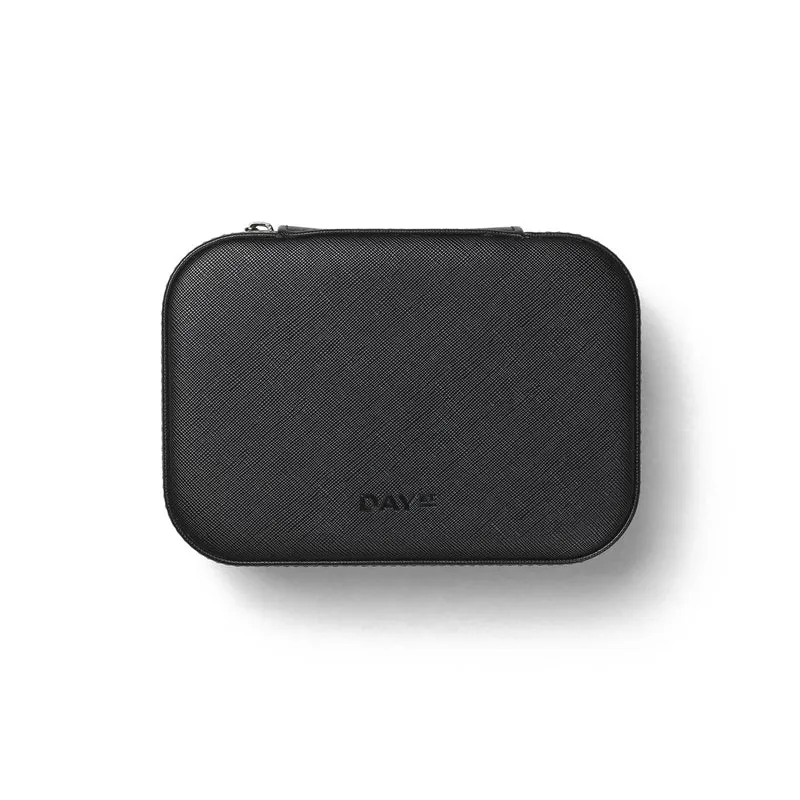 VIBHOLM X DAY ET - Saffiano Zip Box - Black