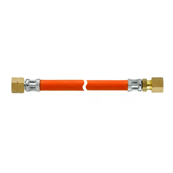 Gasolslang, 1/4” R vänstergänga. 600 mm
