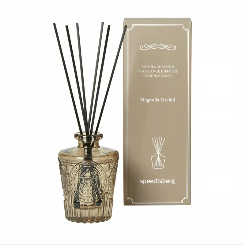 Speedtsberg - Magnolia Orchid Doftpinnar, 120 ml - Brunt glas