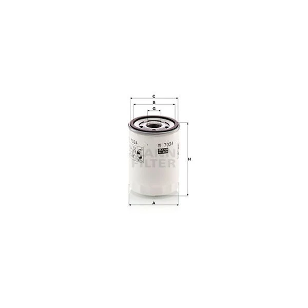 Oljefilter Mann W7034
