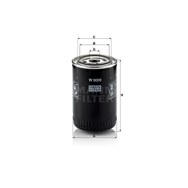 Oljefilter Mann W9009