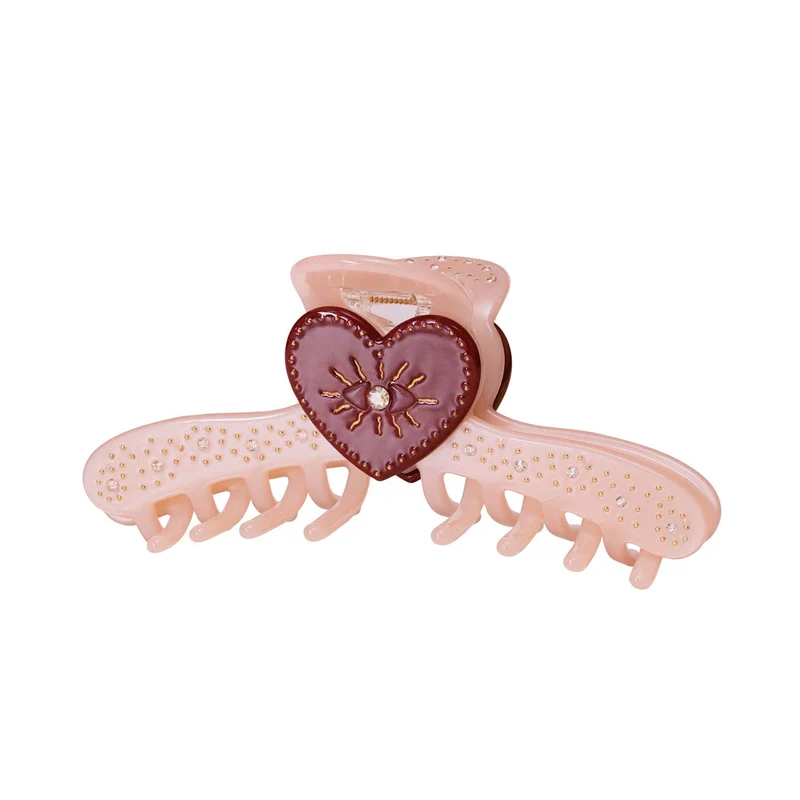 Maanesten - Dealla Blush hårspänne - Acetat