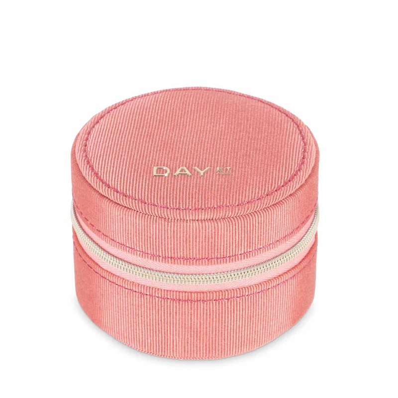 DAY ET - Ottoman Jewelry Zip Round S - dusty cedar