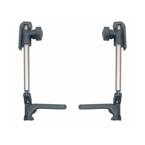 FÖNSTERHÅLLARE MED SKRUV PAR 156/203 MM SVART