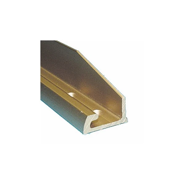 Kopplingsprofil guldeloxerad aluminium 600 mm