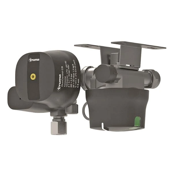 Truma Gasregulator Duocontrol CS för horisontell montering.