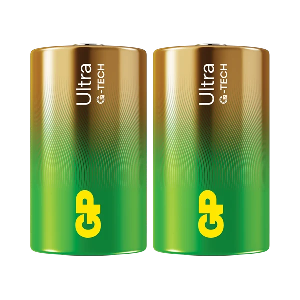 GP Batteri Ultra D 13AU/LR20 2-Pack