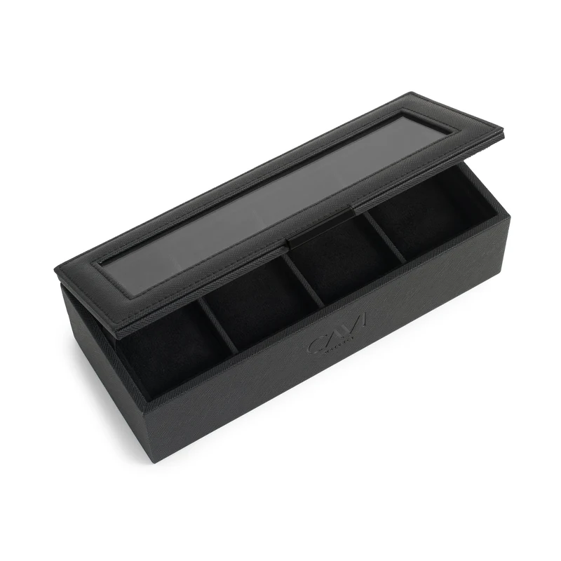 CAVI Watches - Black Watch Box 4 klockbox