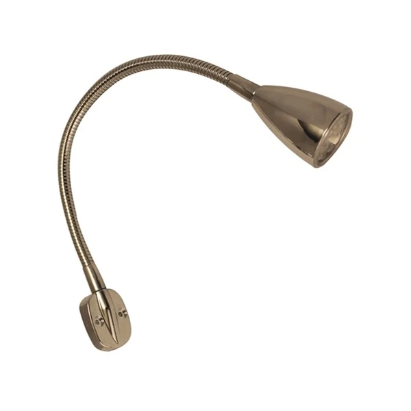 Vägglampa Eris Krom. Längd: 330 mm.