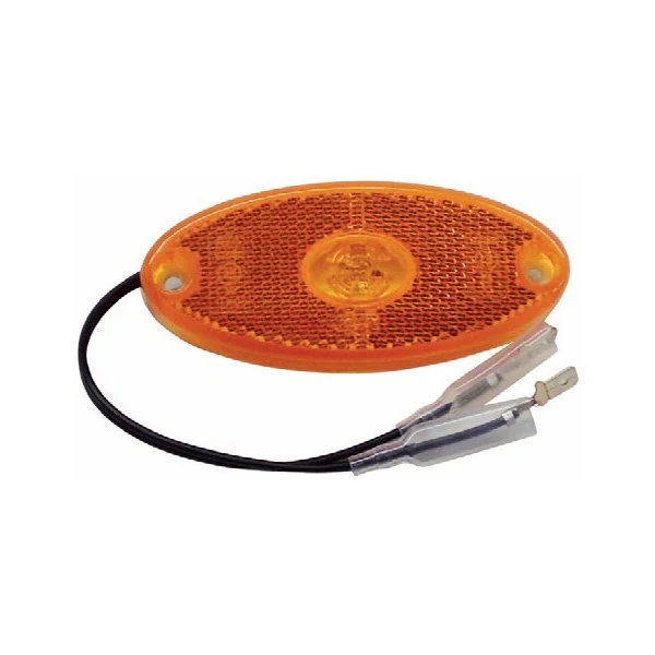 Positionsljus med LED-lampa. 100 x 40 mm.