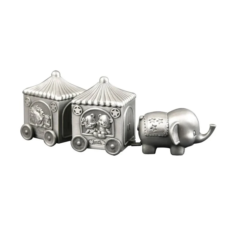 Nordahl Andersen - Tooth/Lock of Hair Casket Elephant - konserverad 154-73131