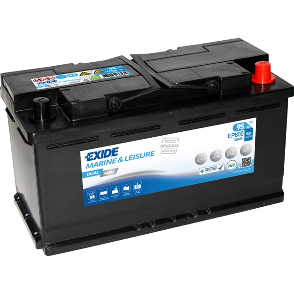 Exide Dual AGM EP800