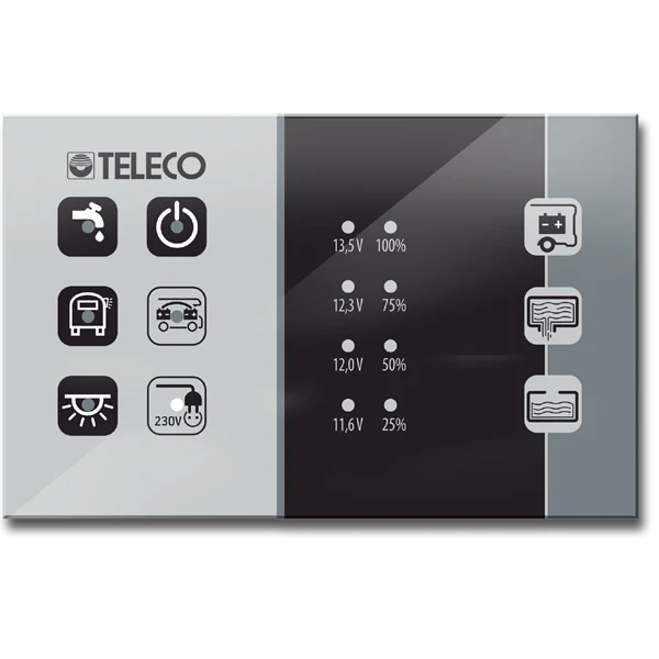 Touchpanel till elektroblock TEB310Al och TEB310D.