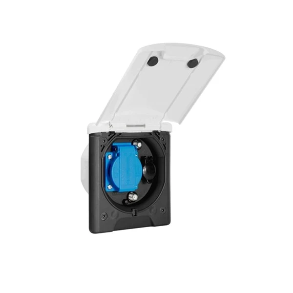 Kombinationsbox med 230V shuko mm