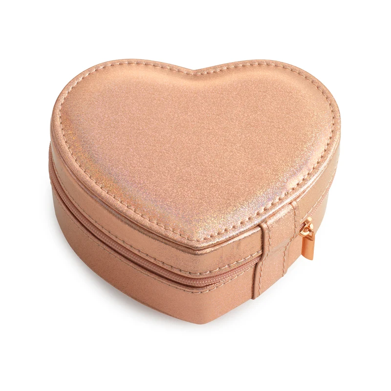 Vibholm - Rosa Glitter Heart Skrin