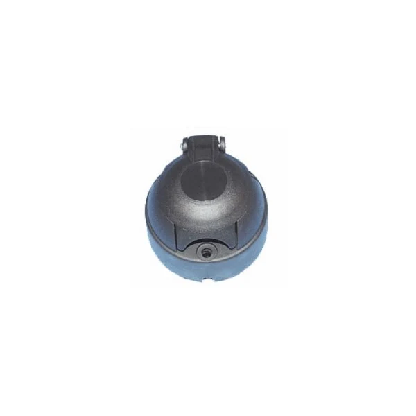 Stickdosa 12V med lock. 7-polig. Plast. SB-pack.