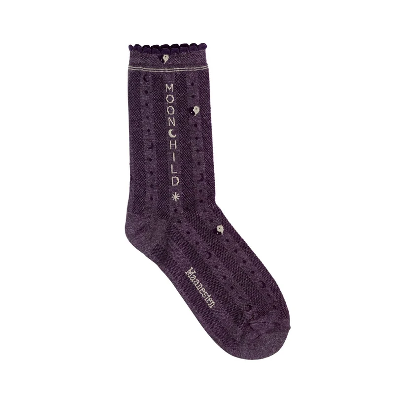 Maanesten - Spirit Plum strumpor