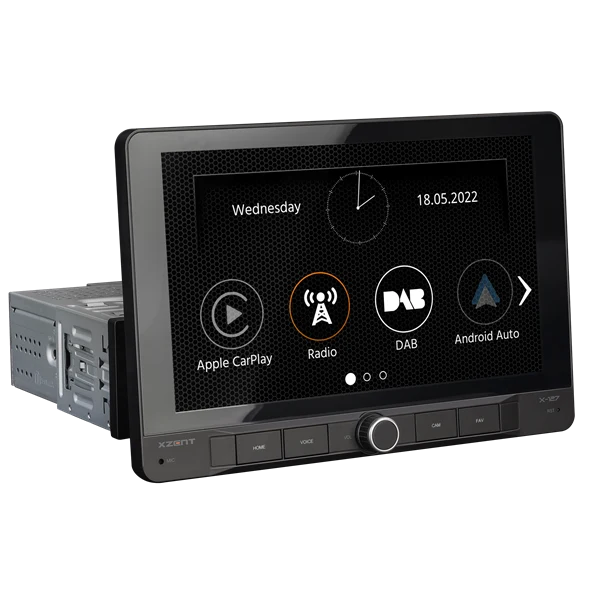 MULTIMEDIAENHET X-127 1-DIN. 9"-SKÄRM