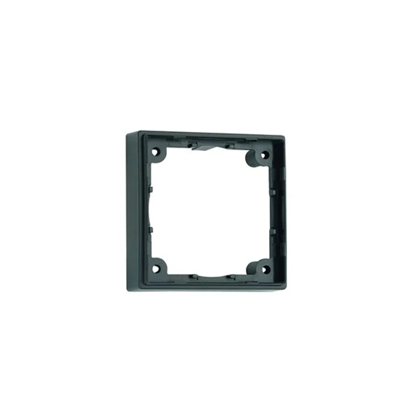 Distansram enkel. 63 x 63 x 12 mm. Färg: svart.