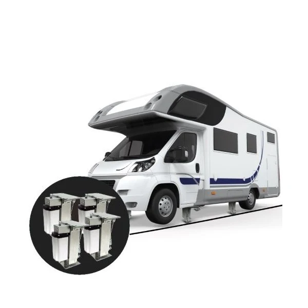 Autoliftsystem med fyra stödben