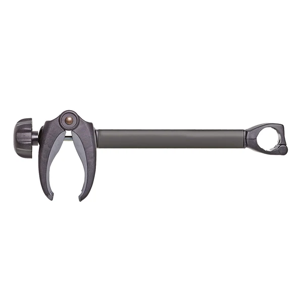 Hållare 2 med lås. Svart 260 mm