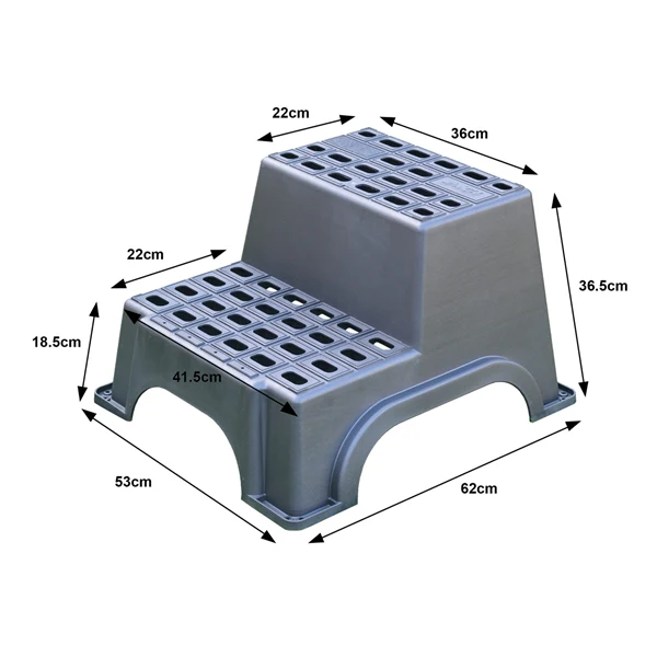 Fotsteg MGI Double 520 x 620 mm