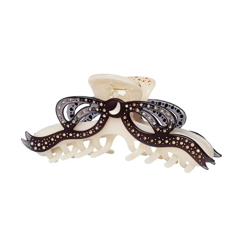 Maanesten - Inasia Off-White hårspänne - Acetat