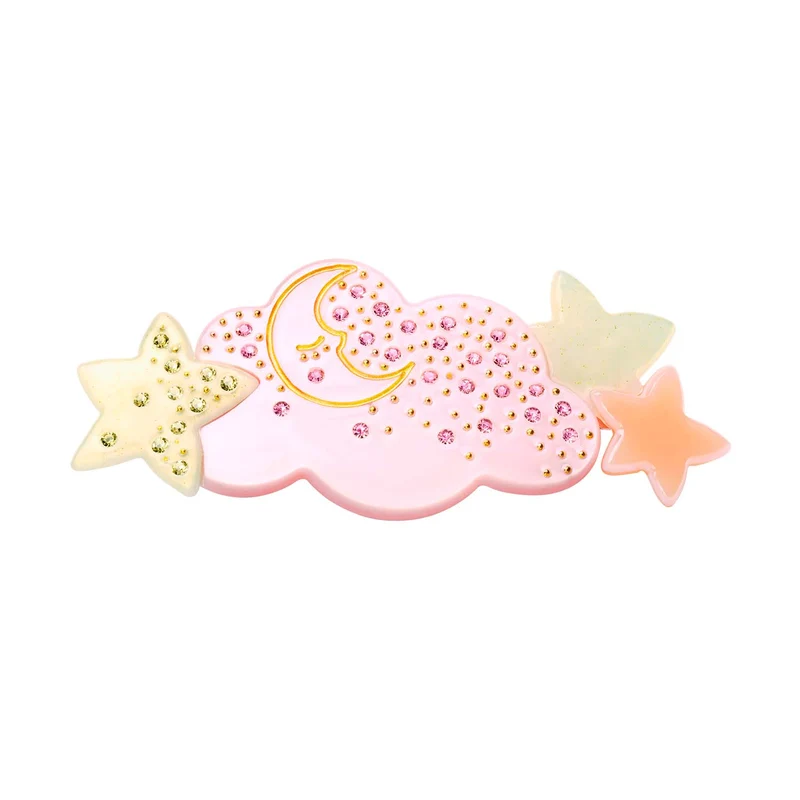 Maanesten - Shimmer Baby Pink Hårklämma - 3632