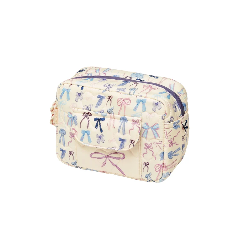 Maanesten - Reva Cute Bows sminkväska - Textil