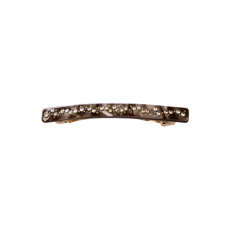 Maanesten - Juin Chocolate hårspänne - Acetat