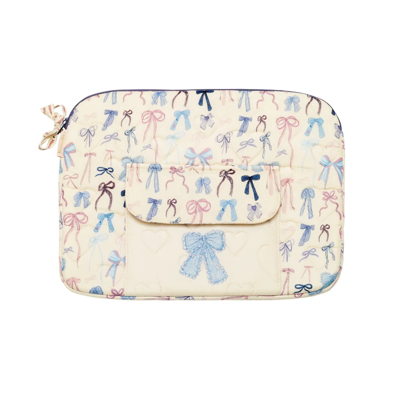 Maanesten - Alesea Cute Bows datorfodral 13" - Textil