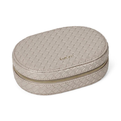 DAY ET - Braid Smycken Zip Oval, Big - Rose Tint