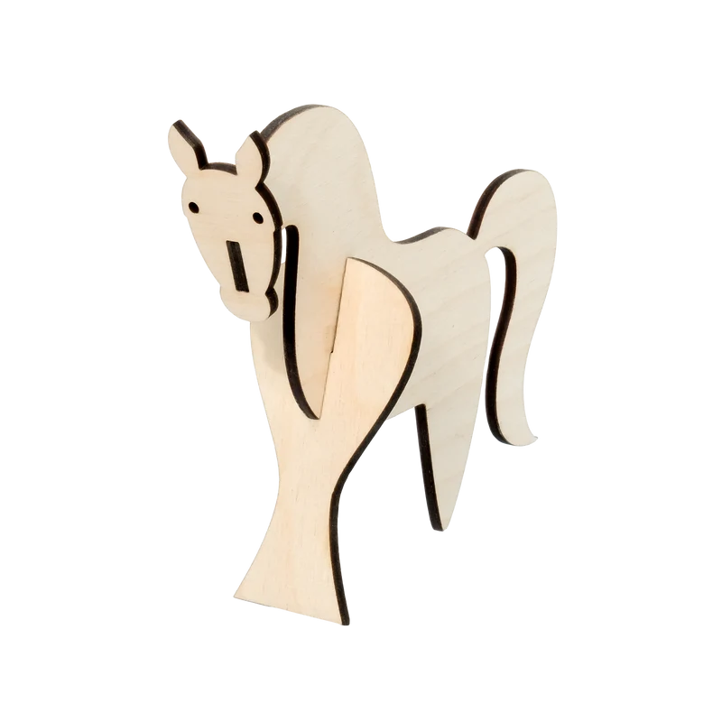 DIBB Design - Träfigur häst - 1HA