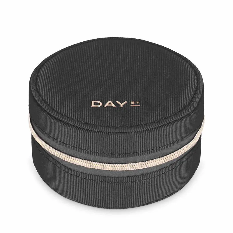 DAY ET - Ottoman Jewelry Zip Round - black