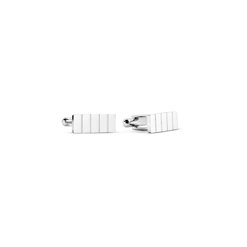 MAEND - Manschettknappar, 20x8 mm - Rostfritt stål