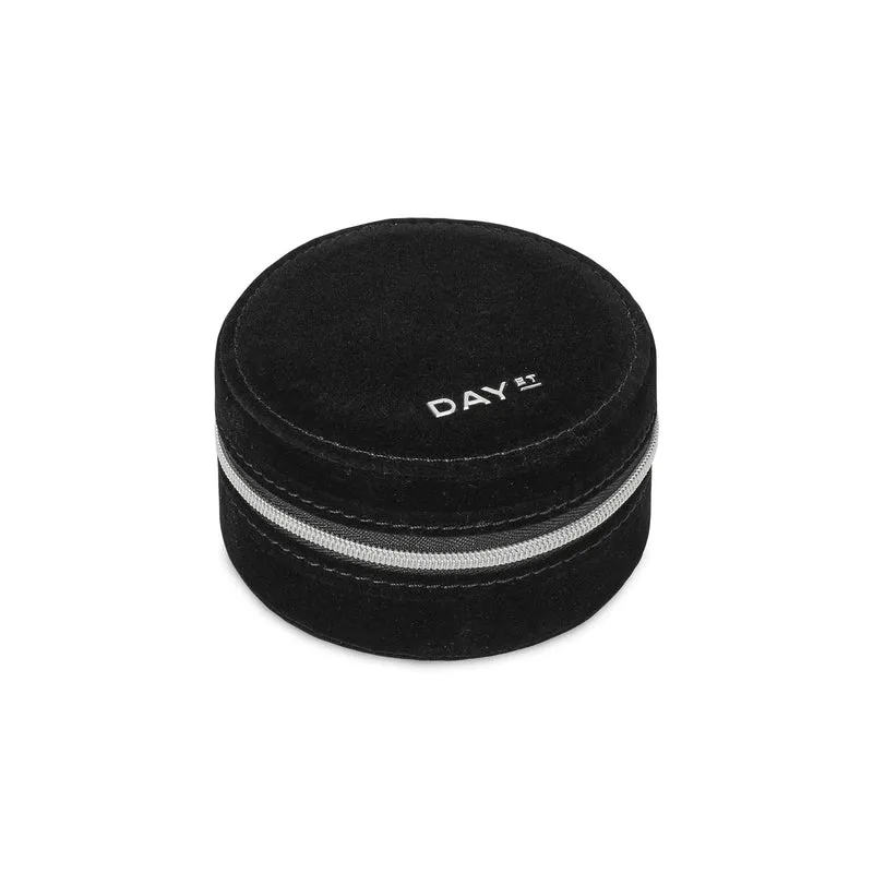 DAY ET - Z Smycken Zip Box Rund - Svart