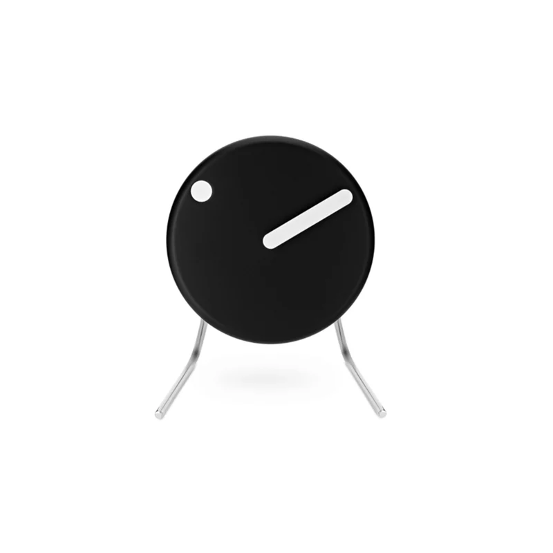PICTO - Cosmic Black Bordklocka, 91 mm - Aluminium/rostfritt stål