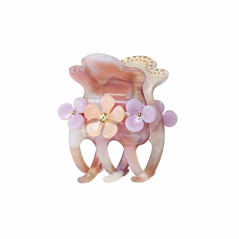 Maanesten - Daisy Orchid Hair Clip - 3668