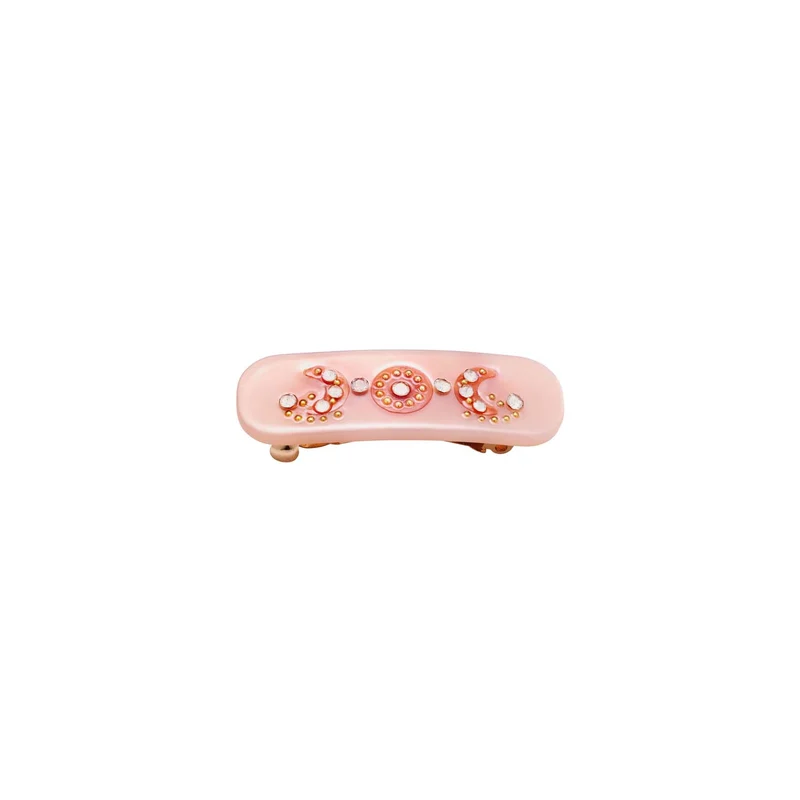 Maanesten - Moonphase Blush hårklämma - Acetat