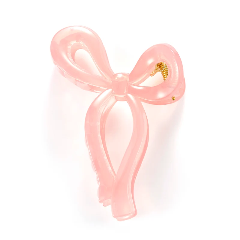 Vibholm X Julie Elgaard - Forever Bow Hair Clip - Rosa