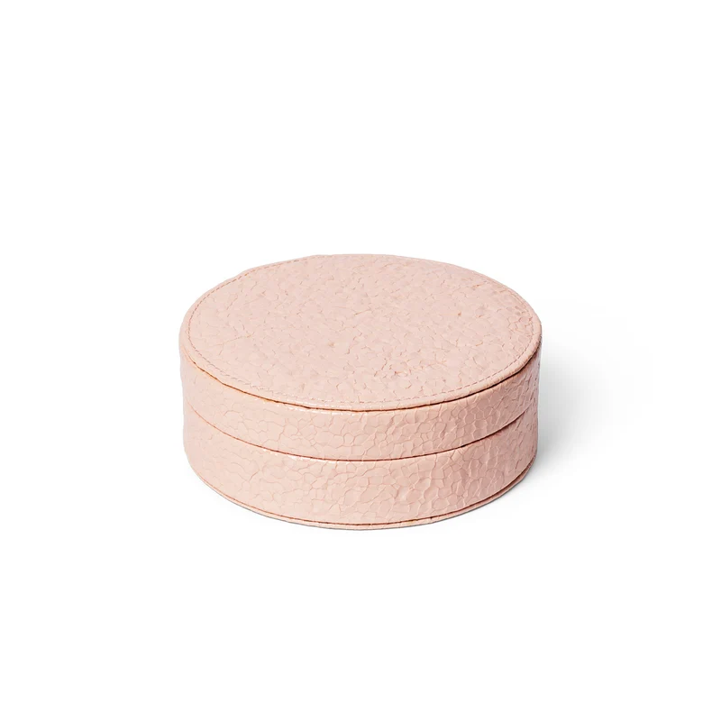 DAY ET - Crackle Smyckeskrin Rund Stor - Rose Dust