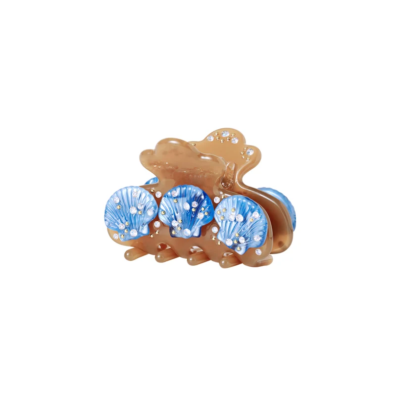 Maanesten - Kerang Caramel hårspänne - Acetat