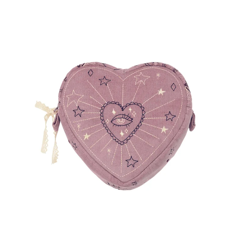Maanesten - Purple Heart Theater Magic Sminkväska - Textil