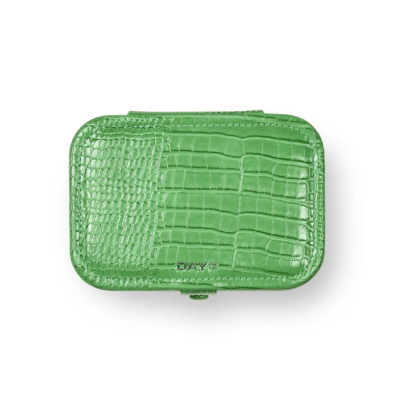 DAY ET - Smyckeskrin Medium - Croc Eden Green