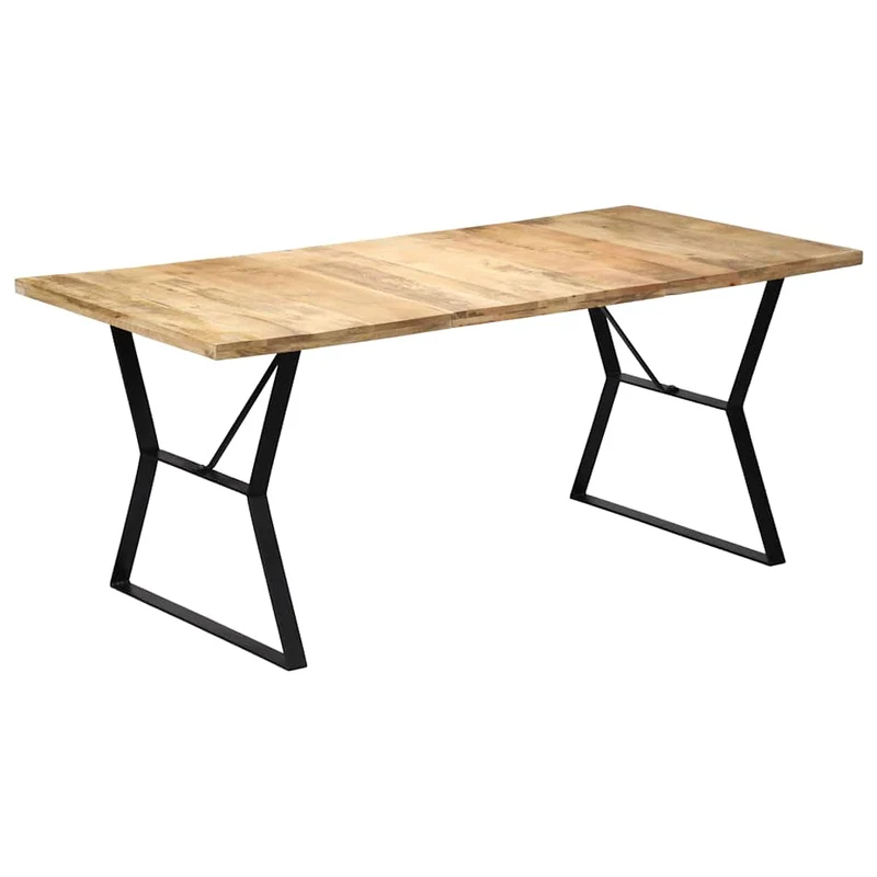 Matbord 180x90x76 cm massivt mangoträ