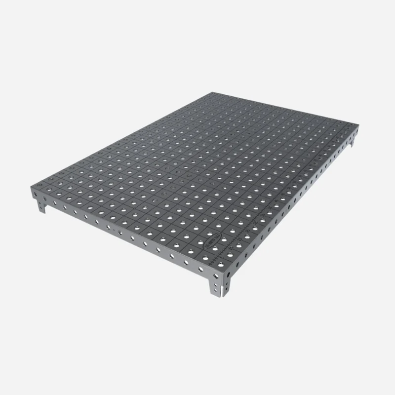 Svetsbordsskiva MasterPlat MAX 1200x800 6mm med hörnfästen