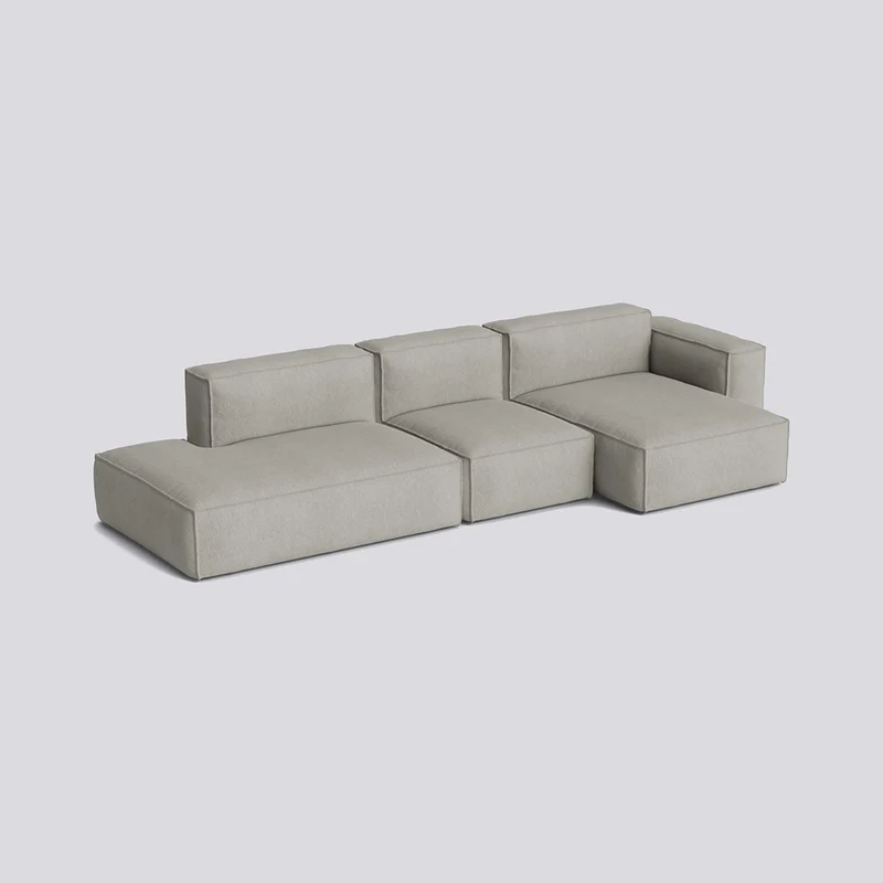 Mags Soft 3-sits, kombination 4 höger Soffa Turf Light grey, Avtagbart