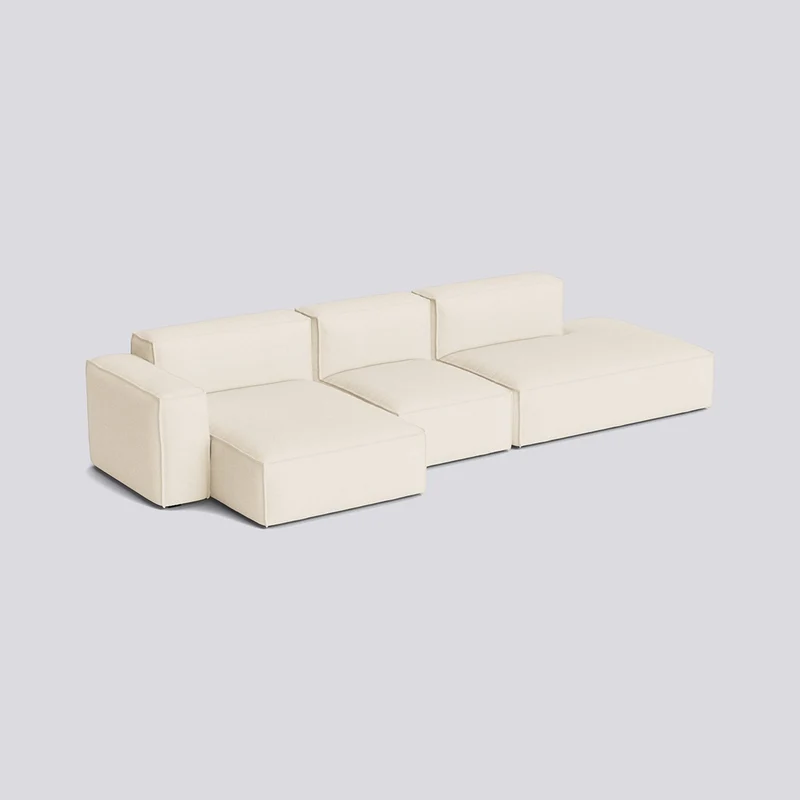 Mags Soft 3-sits, kombination 4 vänster Soffa Turf Cream, Avtagbart