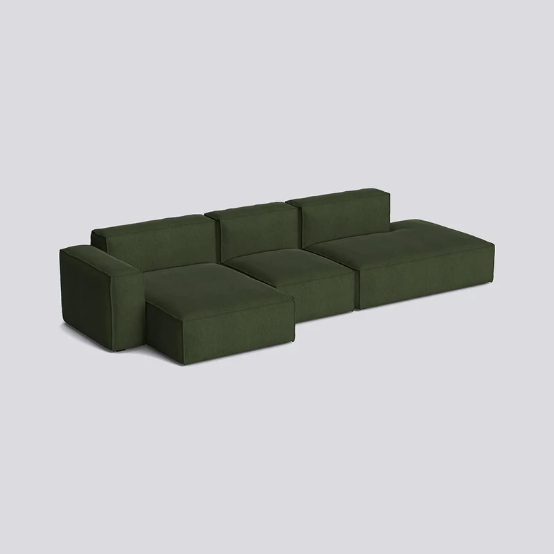 Mags Soft 3-sits, kombination 4 vänster Soffa Turf Dark green, Avtagbart
