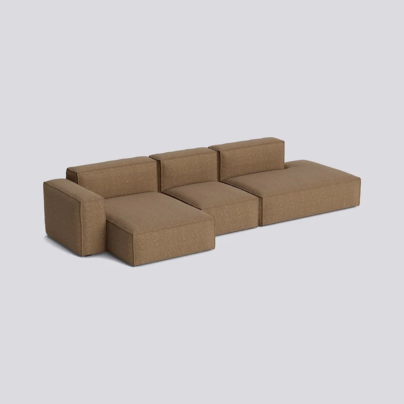 Mags Soft 3-sits, kombination 4 vänster Soffa Tartaglia Blue tan 1004, Avtagbart